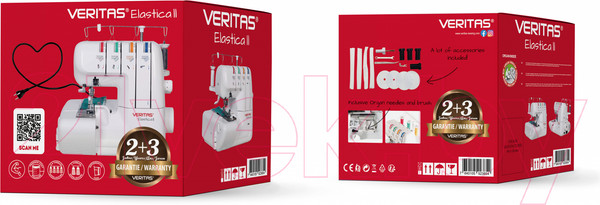 Изображение товара Оверлок Veritas Elastica II