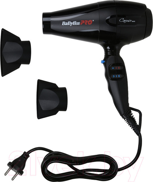 Изображение товара Профессиональный фен BaByliss Pro Caruso Ionic BAB6510IRE (черный)