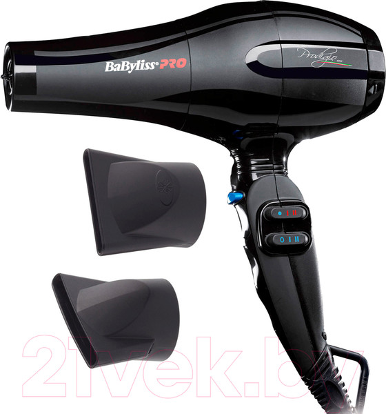 Изображение товара Профессиональный фен BaByliss Pro Prodigio Ionic 6730-IRE (черный)
