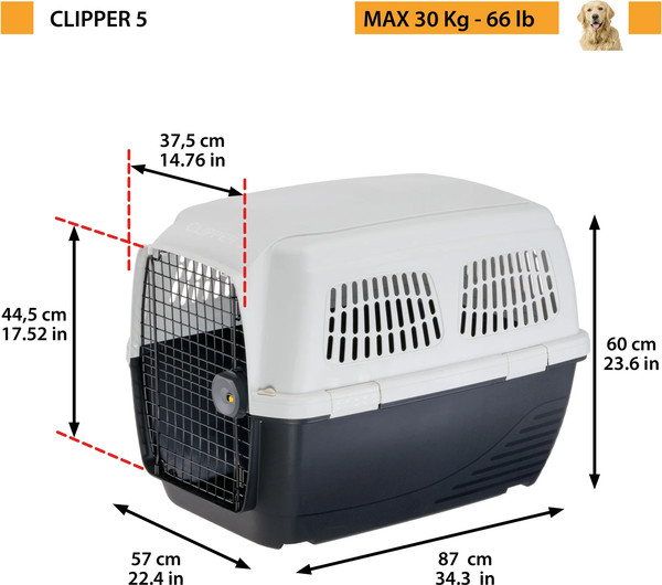 Изображение товара Переноска для животных Ferplast Clipper 5 / 73118021