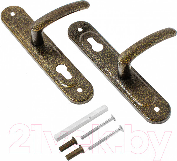 Изображение товара Ручка дверная Зенит РФ1-68.02 (бронза)