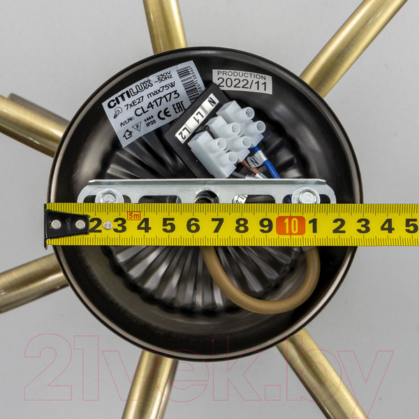 Изображение товара Люстра Citilux Франческа CL417173