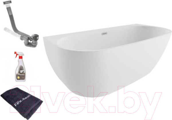 Изображение товара Ванна акриловая Polimat Risa 160x80 / 00477