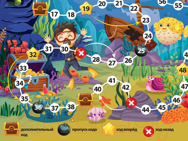Изображение товара Настольная игра Десятое королевство В океане / 04746