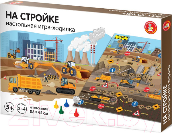 Изображение товара Настольная игра Десятое королевство На стройке / 04775
