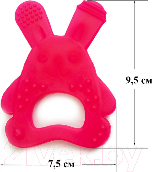 Изображение товара Набор прорезывателей для зубов Baby Toys Зайка и Сова / 02408