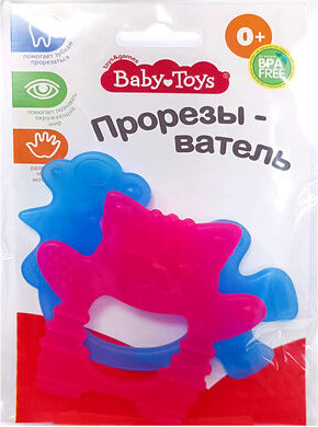 Изображение товара Набор прорезывателей для зубов Baby Toys Котик и Петушок / 02409