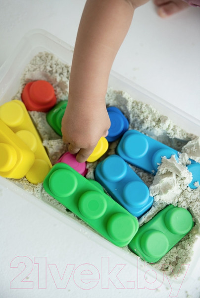 Изображение товара Набор игрушек для ванной Baby Toys Мягкие кирпичики / 04700