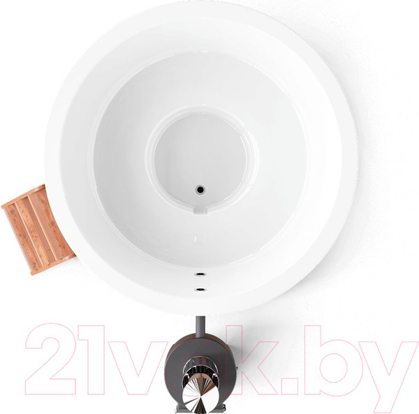 Изображение товара Купель Polarspa Comfort термососна 195 Hot (с утеплением композитной чаши)