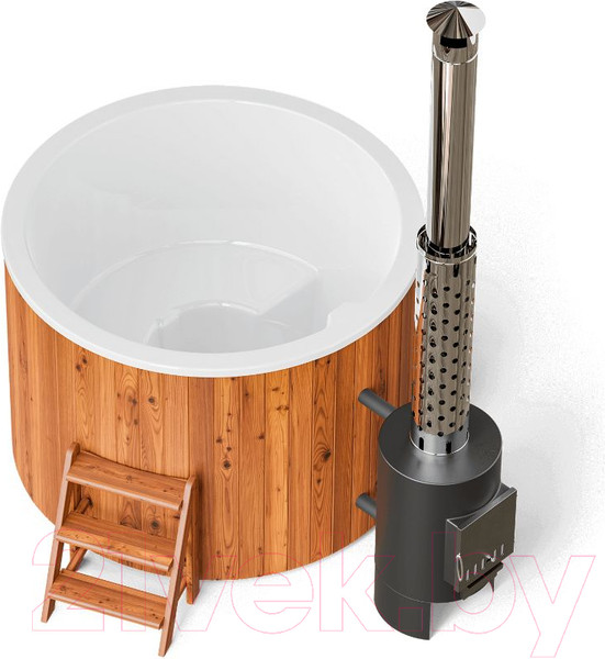 Изображение товара Купель Polarspa Comfort термососна 160 Hot (с утеплением композитной чаши)