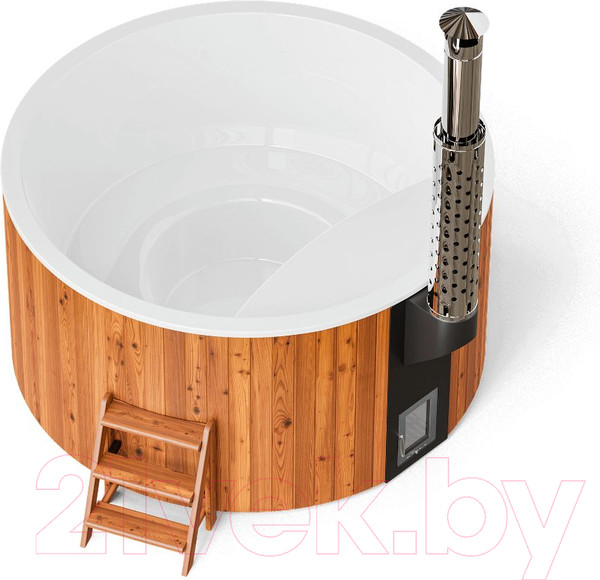 Изображение товара Купель Polarspa Elite термососна 220 (с аэромассажем и утеплением композитной чаши)