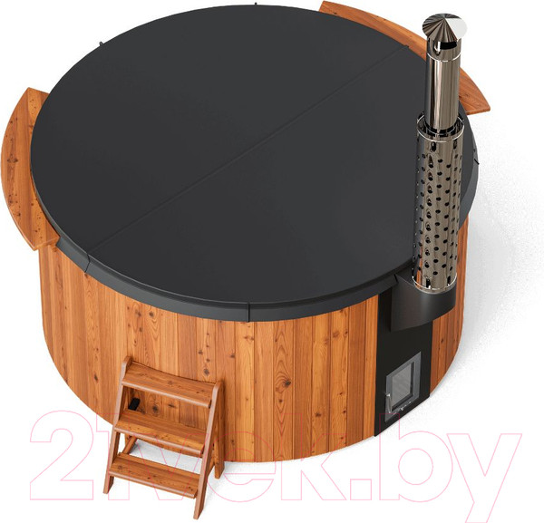 Изображение товара Купель Polarspa Elite термососна 220 (с аэромассажем и утеплением композитной чаши)