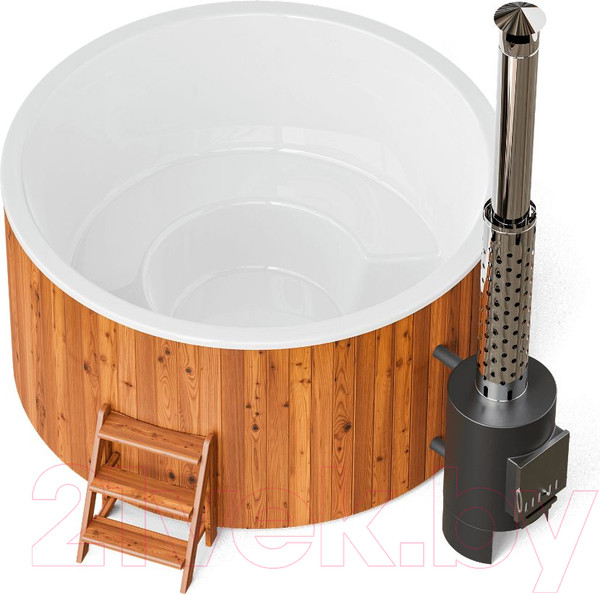 Изображение товара Купель Polarspa Comfort Family термососна 220 Hot (с хромотерапией и утеплением композитной чаши)