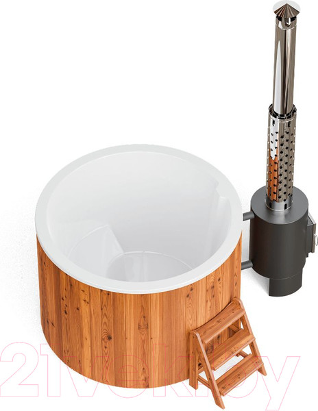 Изображение товара Купель Polarspa Comfort термососна 160 Hot (с аэромассажем, хромотерапией и утеплением чаши)