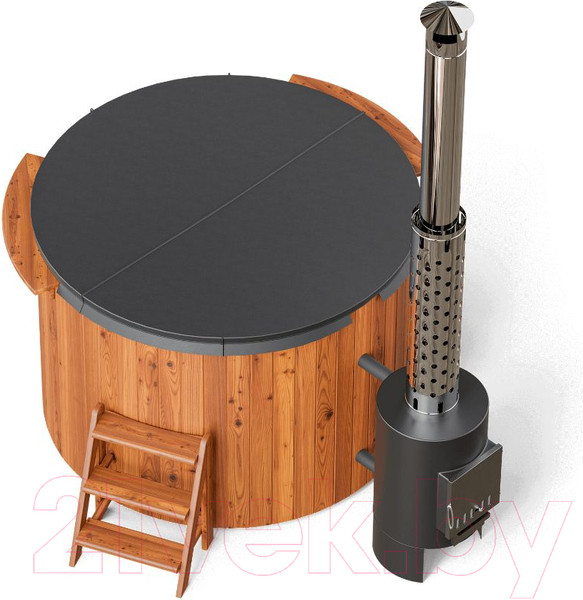 Изображение товара Купель Polarspa Comfort термососна 160 Hot (с аэромассажем, хромотерапией и утеплением чаши)