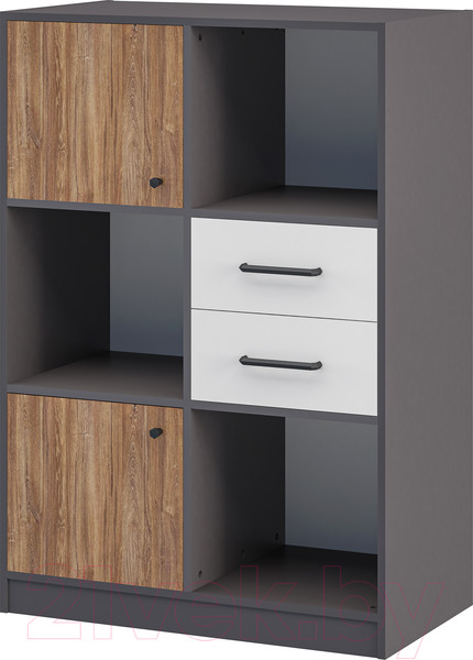 Изображение товара Стеллаж Мебель-Неман Мальма МН-135-09