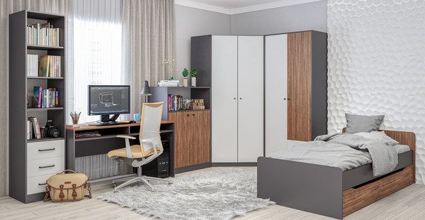 Изображение товара Письменный стол Мебель-Неман Мальма МН-135-25