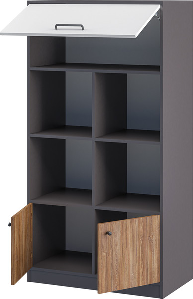 Изображение товара Стеллаж Мебель-Неман Мальма МН-135-40