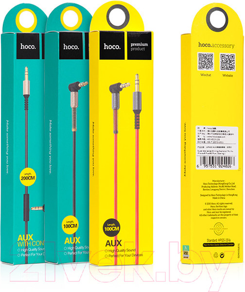 Изображение товара Кабель Hoco UPA02 (1м, черный)