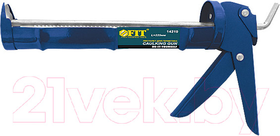 Изображение товара Пистолет для герметика FIT Полукорпусной 225мм / 14219