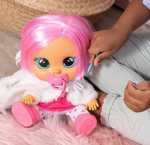 Изображение товара Пупс с аксессуарами Cry Babies Плачущий младенец Кони Dressy / 40883