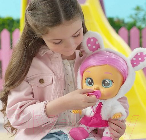 Изображение товара Пупс с аксессуарами Cry Babies Плачущий младенец Кони Dressy / 40883