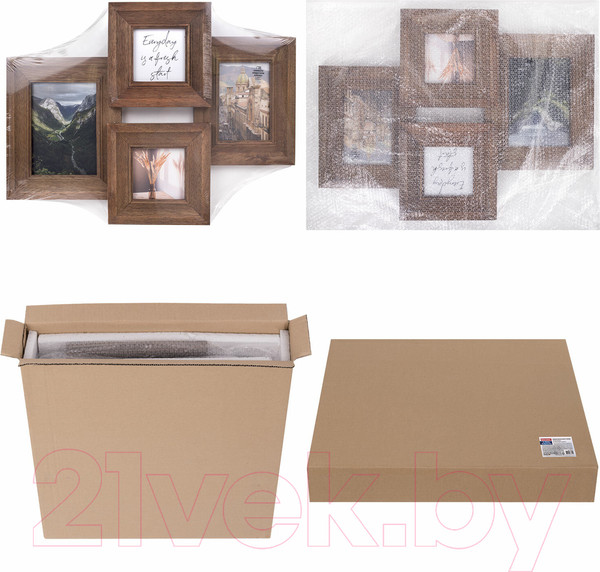 Изображение товара Рамка Brauberg Loft Quad / 391283