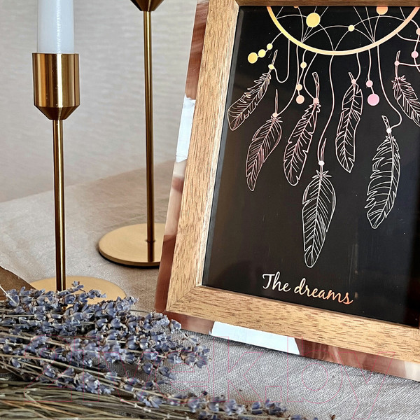 Изображение товара Рамка Brauberg Loft Brown Stone / 391288