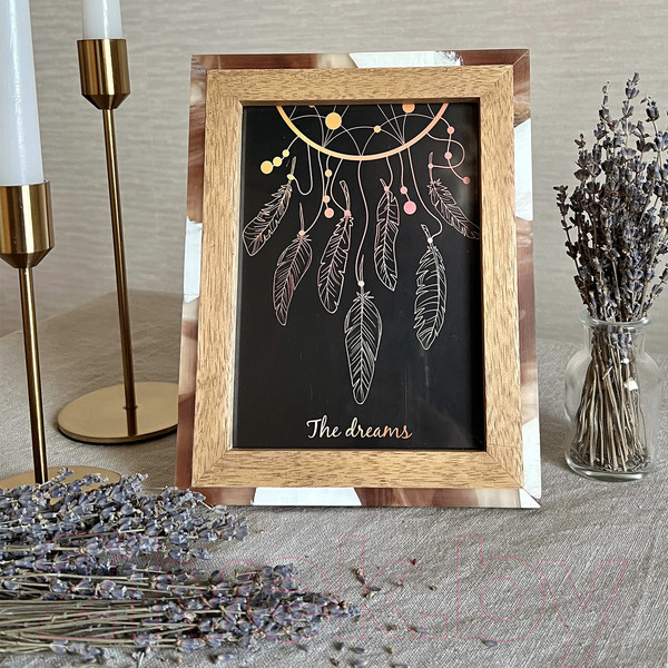 Изображение товара Рамка Brauberg Loft Brown Stone / 391288