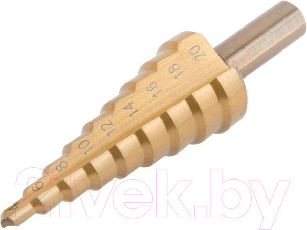 Изображение товара Сверло MOS HSS ступенчатое 4-20мм / 36382М