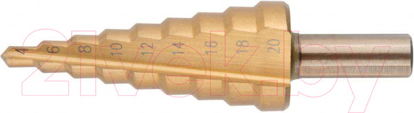 Изображение товара Сверло MOS HSS ступенчатое 4-20мм / 36382М