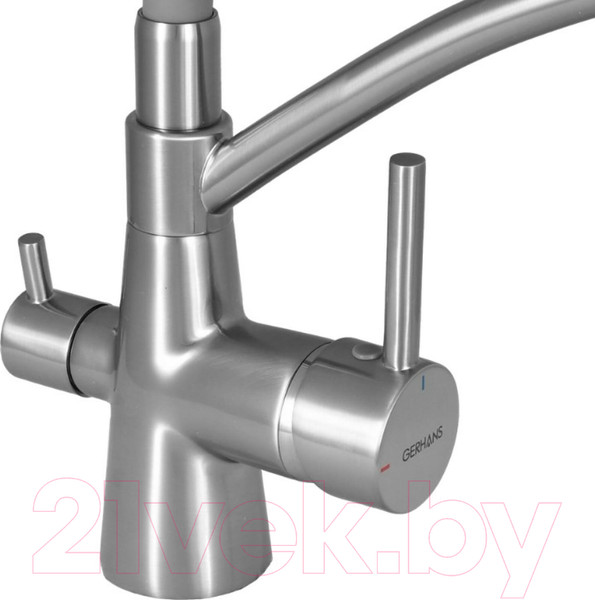 Изображение товара Смеситель Gerhans KK4855A-9 (серый)