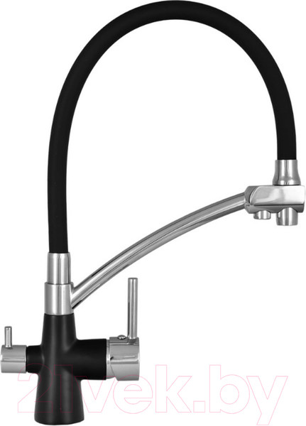 Изображение товара Смеситель Gerhans KK4855B-2 (черный)