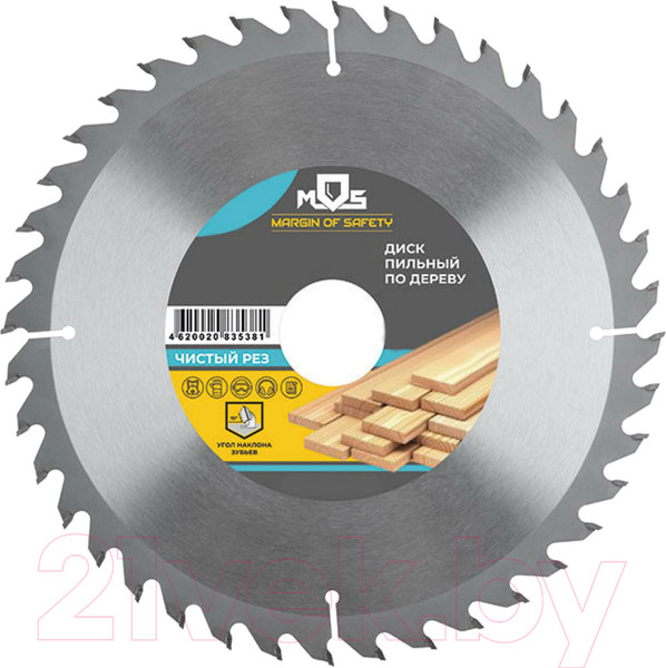 Изображение товара Пильный диск MOS Для циркулярных пил по дереву / 37663М