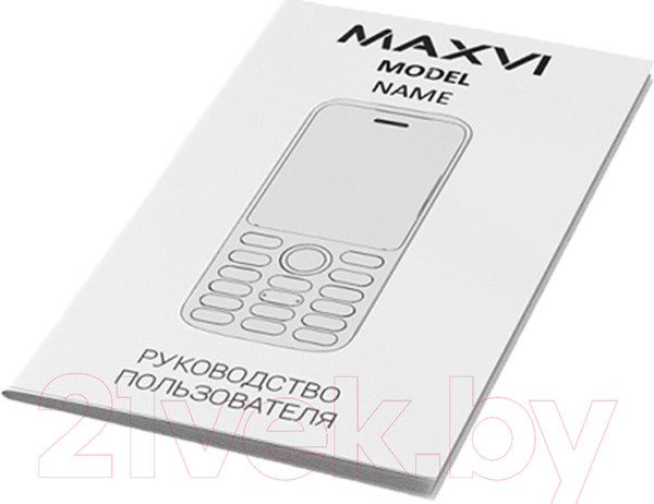 Изображение товара Мобильный телефон Maxvi B231 (коричневый)