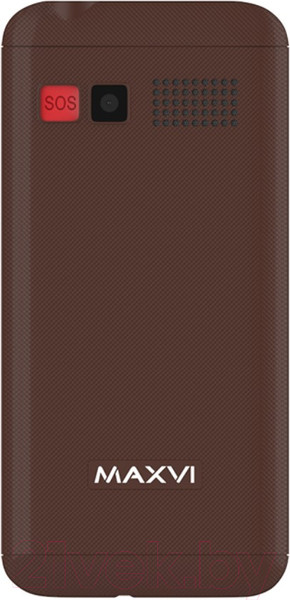 Изображение товара Мобильный телефон Maxvi B231 (коричневый)