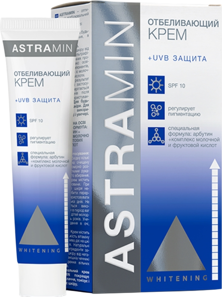 Изображение товара Крем для лица Galant Cosmetic Astramin Отбеливающий (45мл)