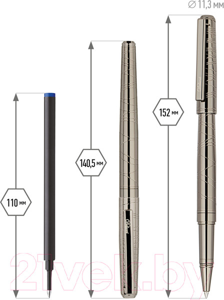 Изображение товара Ручка-роллер имиджевая Delucci Mistico / CPs_62421 (черный)