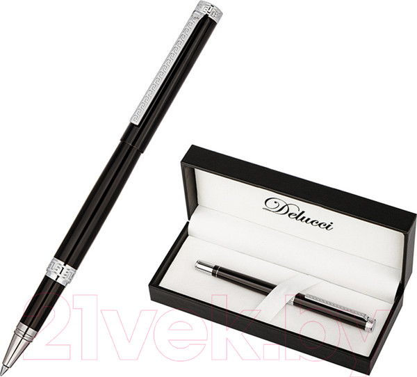 Изображение товара Ручка-роллер имиджевая Delucci Classico / CPs_62029 (черный)