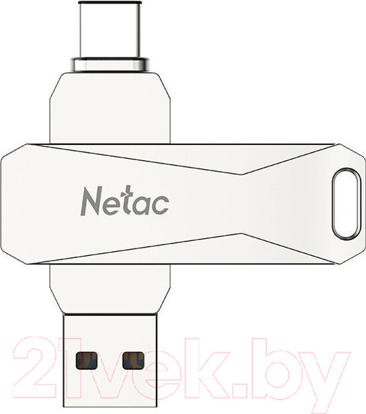 Изображение товара USB flash накопитель Netac U782С USB3.0+Type-C FlashDrive 512GB (NT03U782C-512G-30PN)