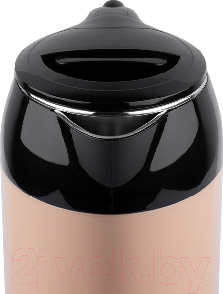 Изображение товара Электрочайник BBK EK1709P (черный/бежевый)