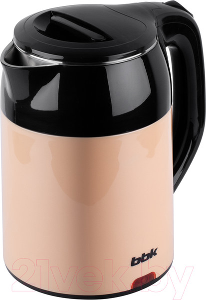Изображение товара Электрочайник BBK EK1709P (черный/бежевый)
