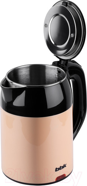 Изображение товара Электрочайник BBK EK1709P (черный/бежевый)