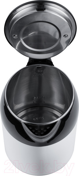 Изображение товара Электрочайник BBK EK1709P (черный/белый)