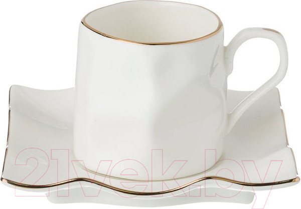 Изображение товара Набор для чая/кофе Lefard Раффл голд / 264-992