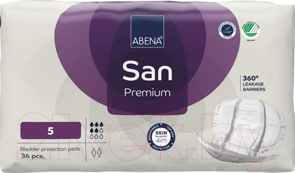 Изображение товара Прокладки урологические Abena San 5 Premium (36шт)
