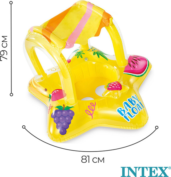 Изображение товара Надувной круг-ходунки Intex 56573NP