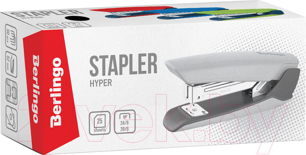 Изображение товара Степлер Berlingo Hyper / KSn_25124 (синий)