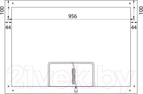 Изображение товара Зеркало IDDIS Slide SLI1000i98