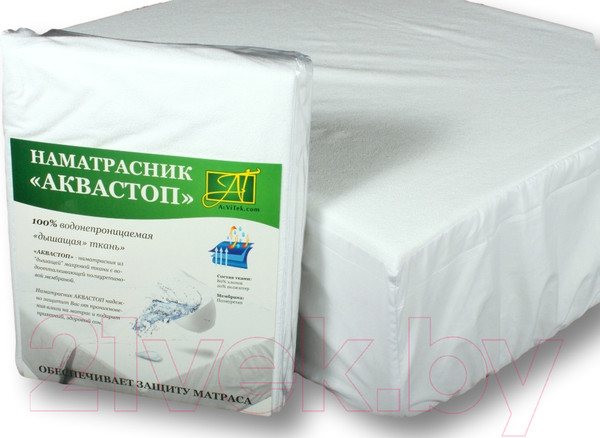 Изображение товара Наматрасник защитный AlViTek Аквастоп 180x200 / ЧРА-180